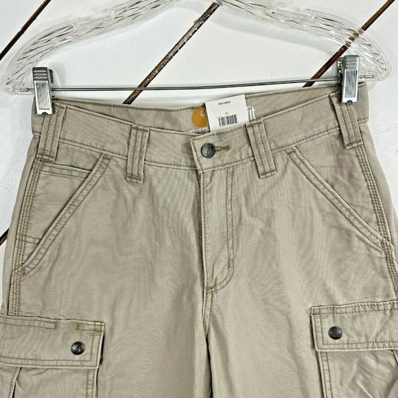 Carhartt Mens Size 28 Irregular Fit Canvas Shorts - Picture 2 of 10